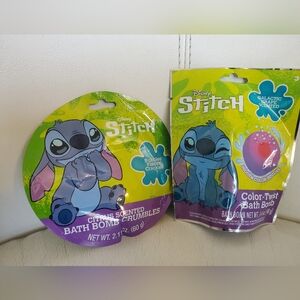 Disney Stitch Color Twist Bath Bomb & Bath Bomb Crumbles
